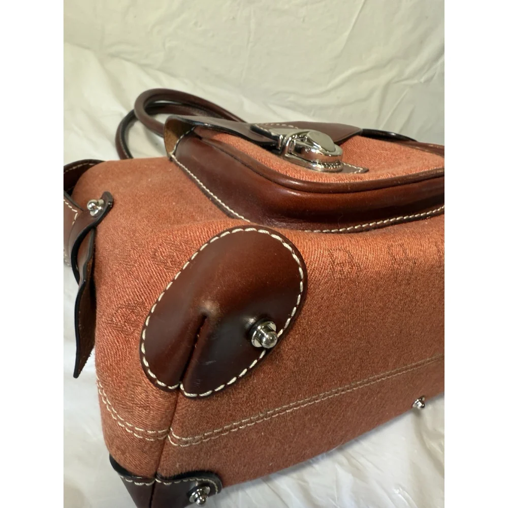 Dooney & Bourke Double Pocket Signature Satchel